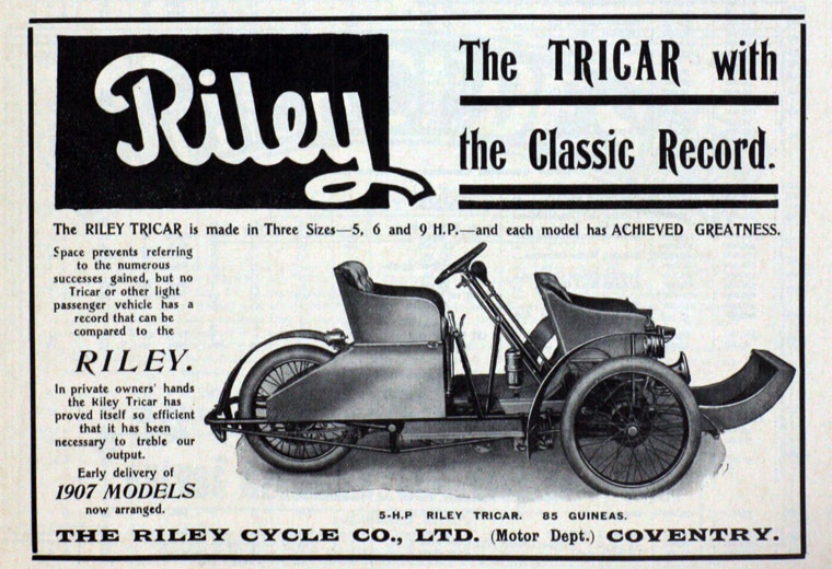 riley 3 wheels