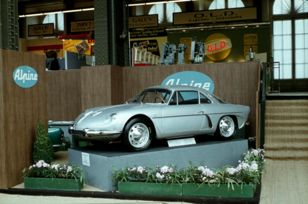 ALPINE A108 Berlinette au Salon de Paris 1961