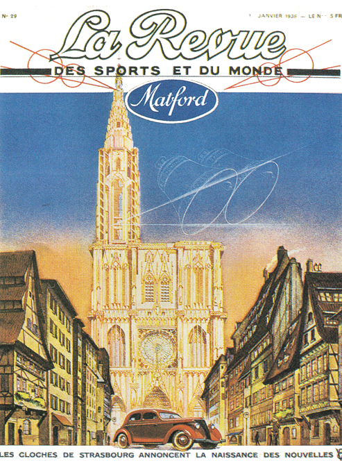 Publicité MATFORD de 1936