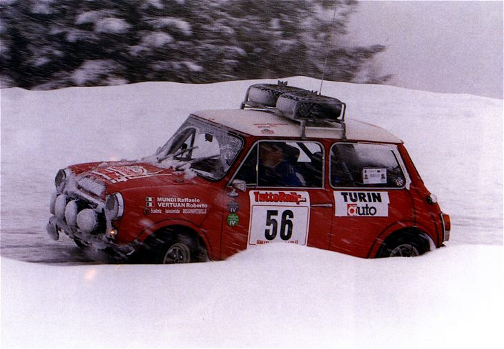 INNOCENTI Mini Cooper 1300 Rallye de 1973