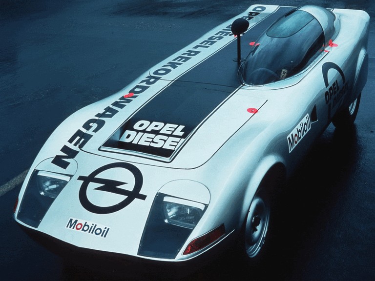 opel gt diesel sport car concept 1972 370097