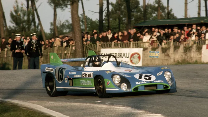 MATRA-SIMCA 670 victorieuse au 24 Heures du Mans en 1972
