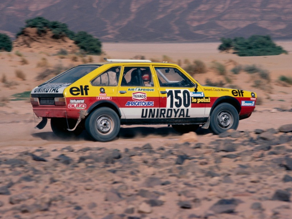 autowp.ru renault 20 turbo 4x4 paris dakar 2
