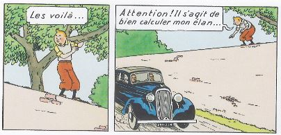 Tintin et Humber