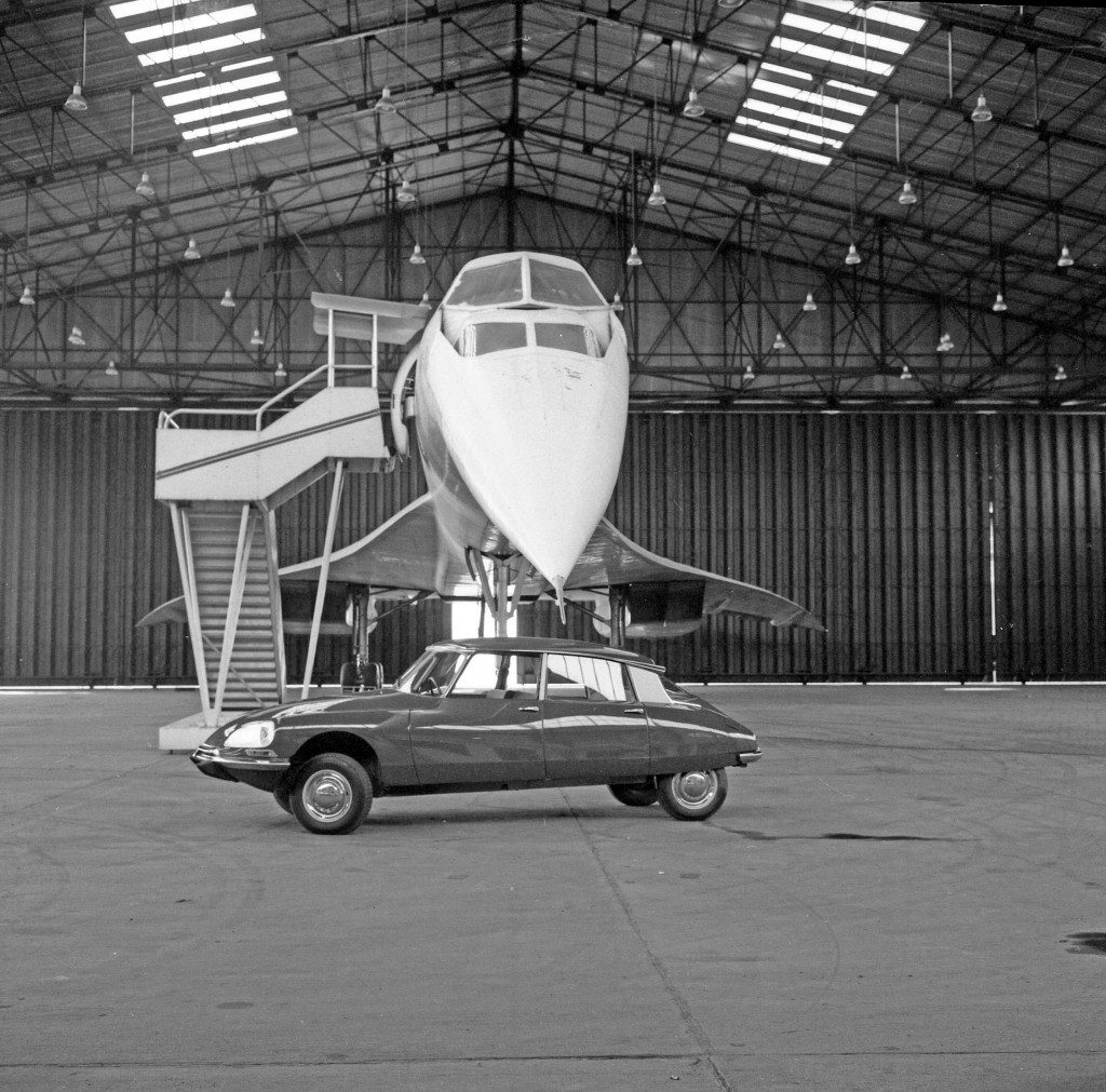 Citroen DS et Concorde