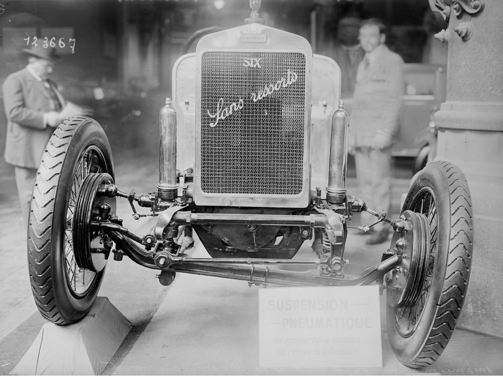 Suspension pneumatique Messier de 1927