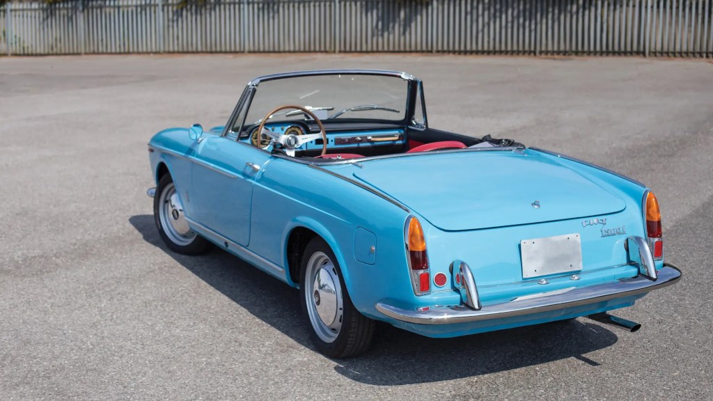 FIAT Cabriolet Pininfarina 1500S