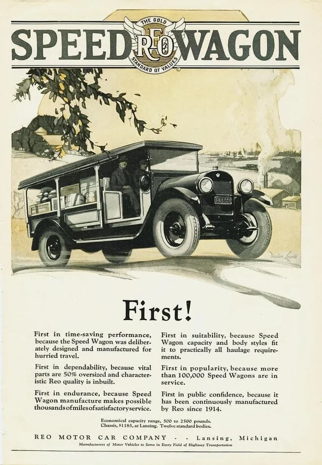 REO Speed Wagon de 1915